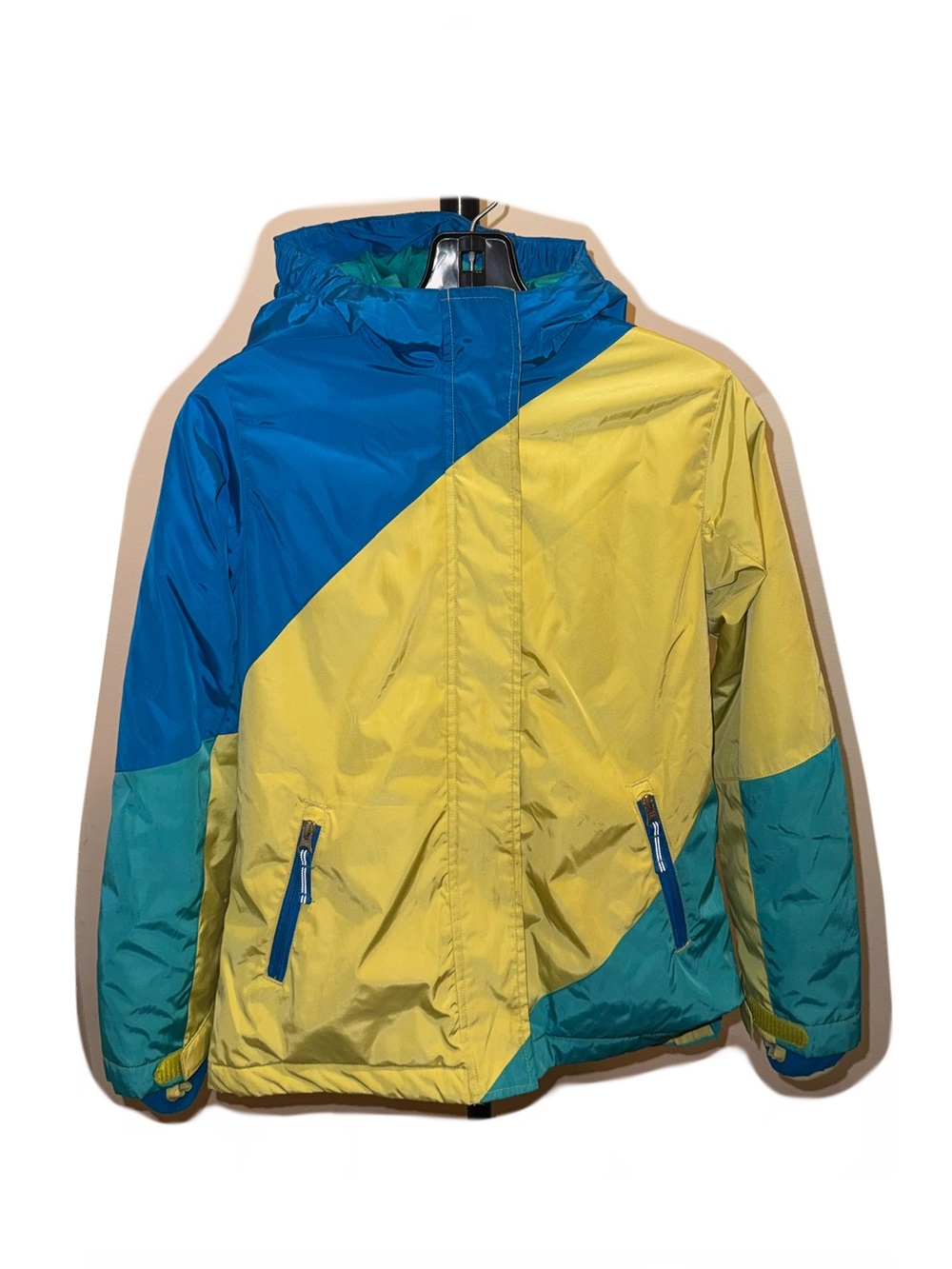 Lands' End Kids Colorblock Ski Jacket